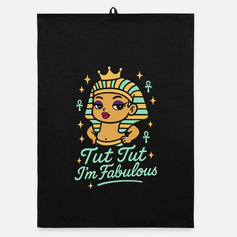 Pharaoh Archaeology in Ancient Egypt Organic dish towel