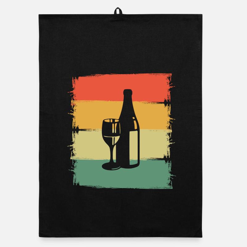 Wine Organic dish towel