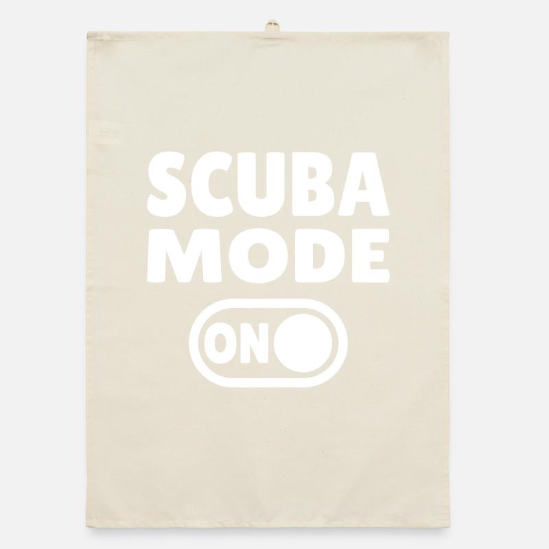 Mode Plongée ACTIVÉ - Plongeur Torchon bio