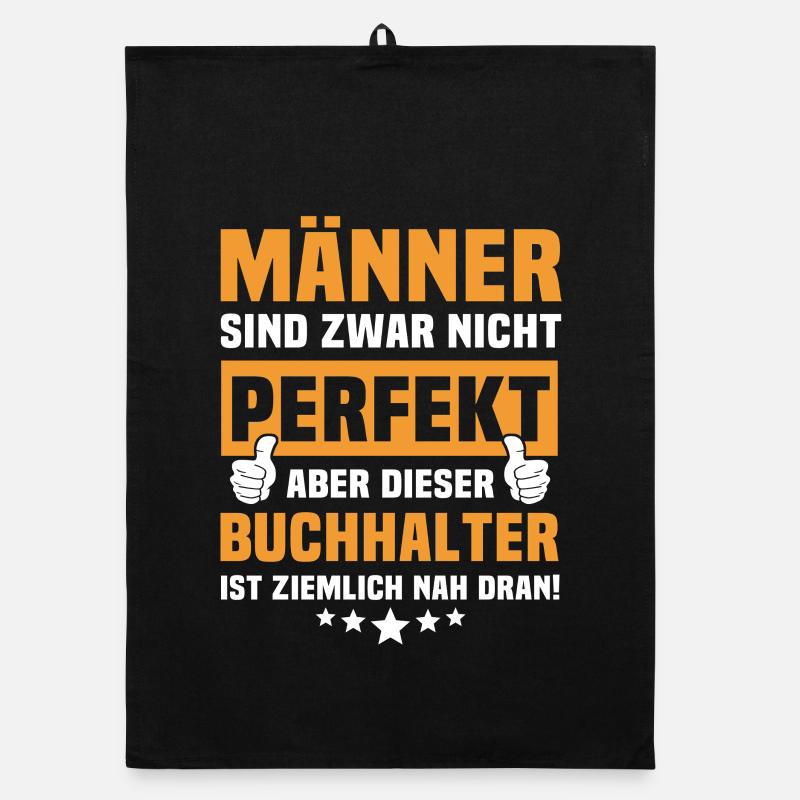 Expressions drôles de comptable Torchon bio