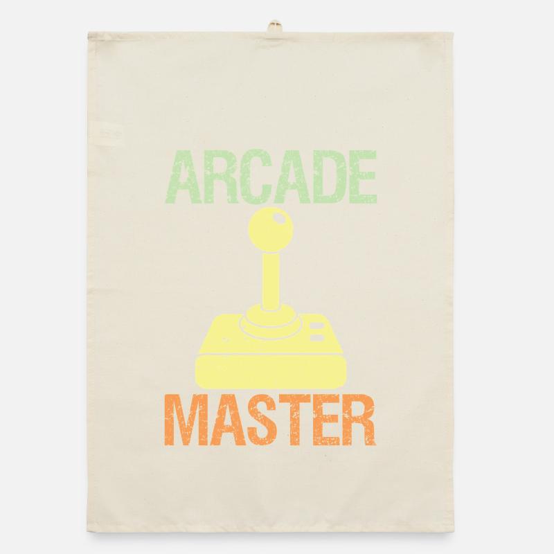 Arcade Master Classic Controller Retro Gaming  Organic Geschirrtuch