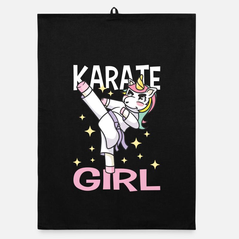 Karate Training Gifts Karate Training Organic dish towel
