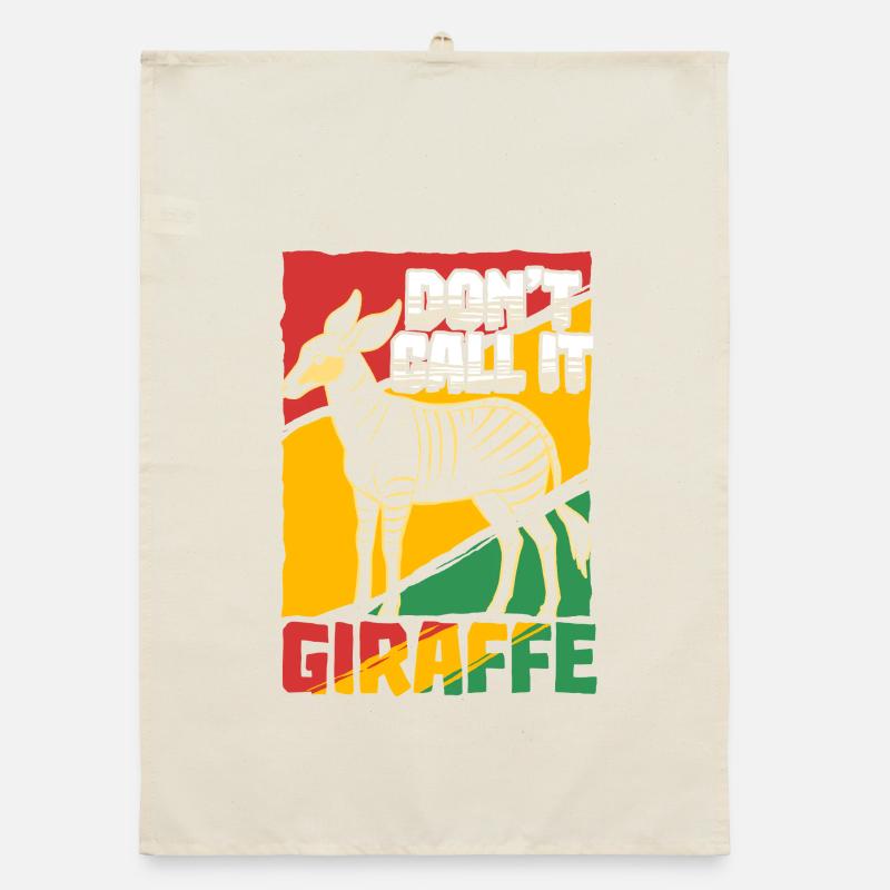 Okapi Tier Organic Geschirrtuch