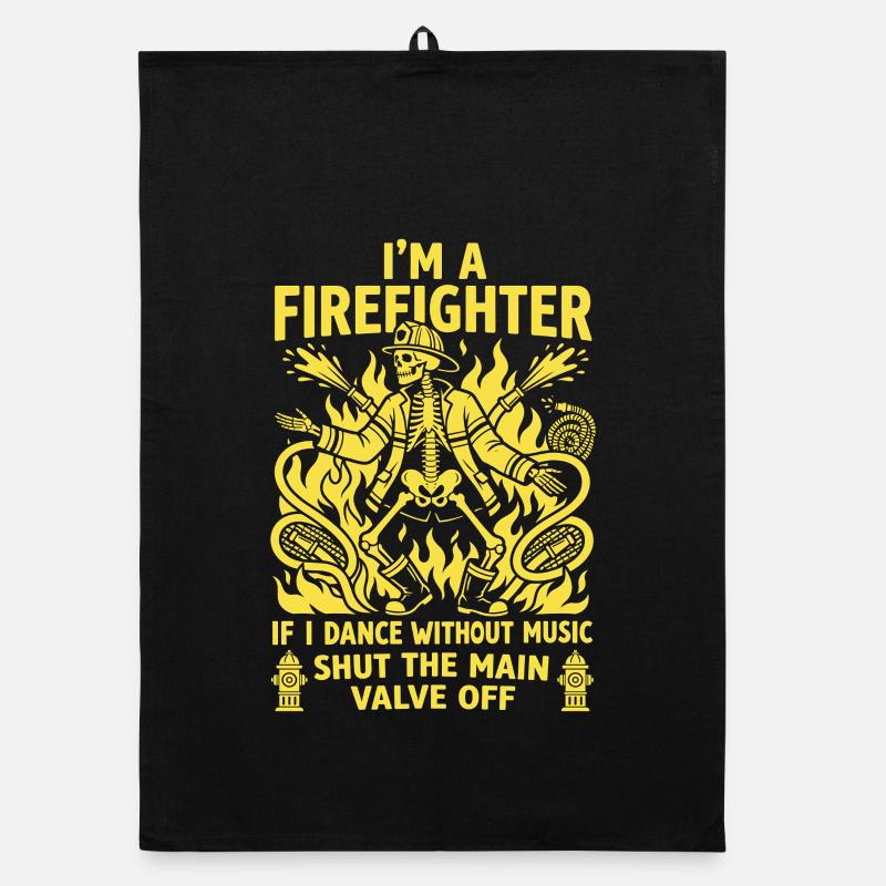 Fire Brigade Dancers: Dance without Music Organic dish towel