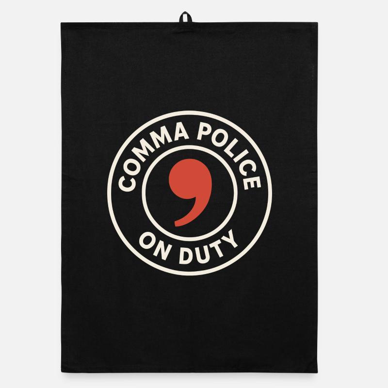 Grammatik Oxford Comma Language Rules Organic Geschirrtuch