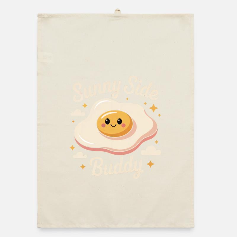 Spiegelei - Sunny Side Buddy Organic Geschirrtuch