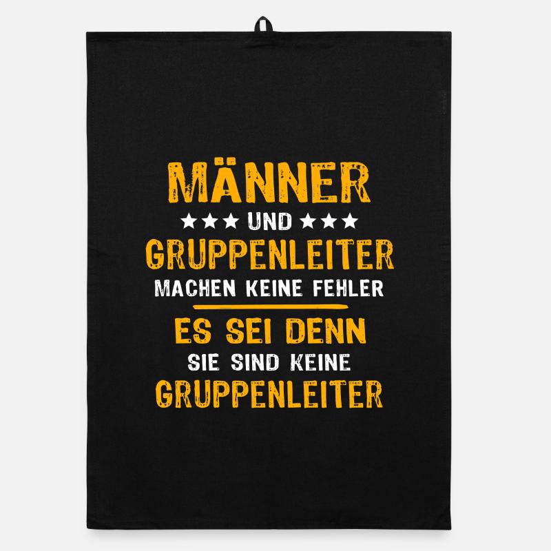 Chef de groupe Spruch Torchon bio