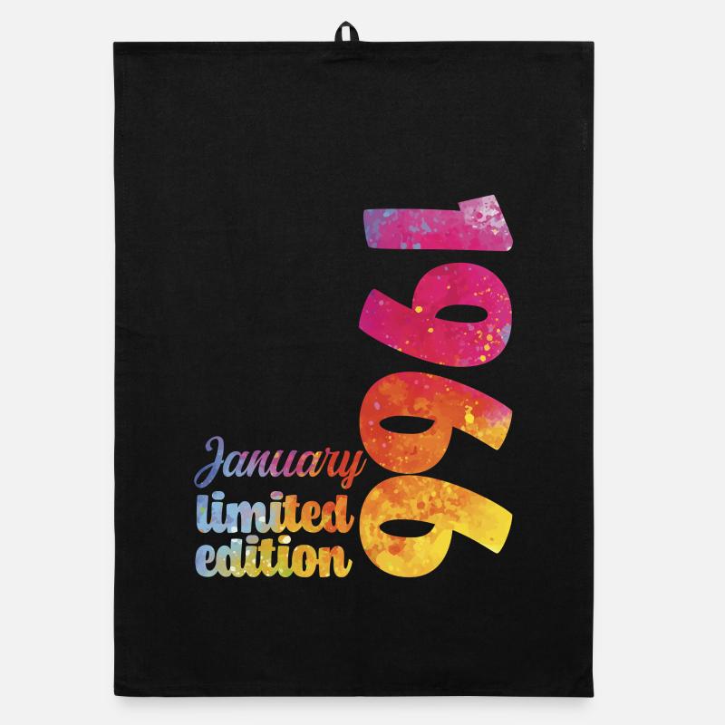 Geburtstagsgeschenk Januar 1966 Organic Geschirrtuch