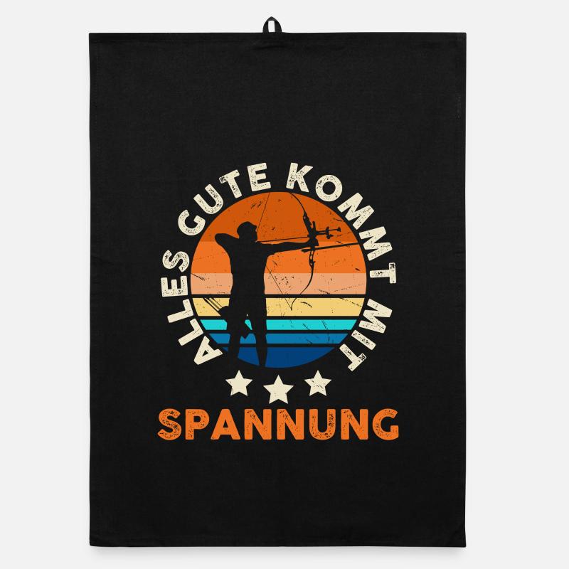 Archery Archery Archery Organic dish towel