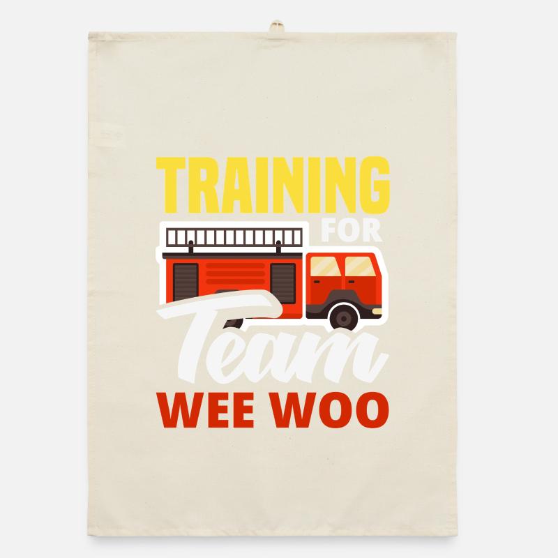 Escouade Wee Woo Pompier, Petit Pompier Torchon bio