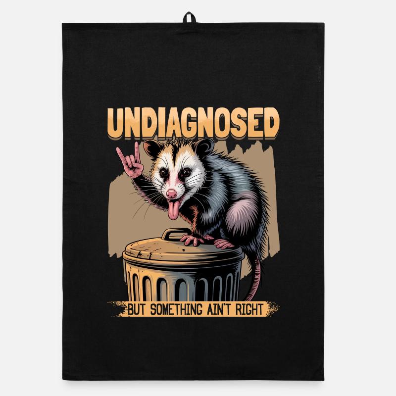 Drôle d’opossum Torchon bio