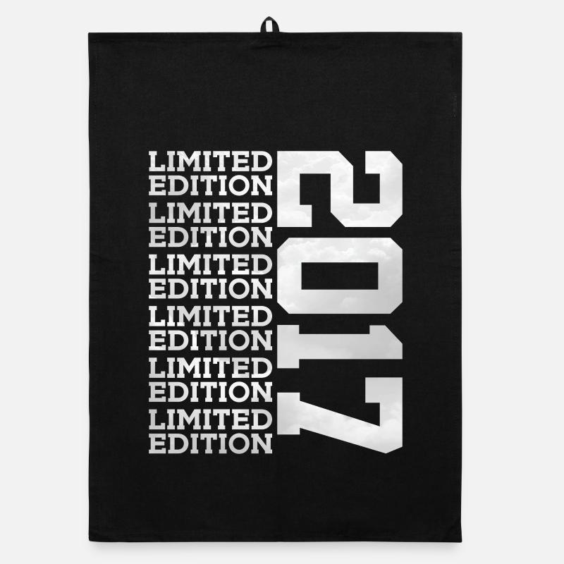 ÉDITION LIMITÉE 2017 9 ANS 9E ANNIVERSAIRE Torchon bio