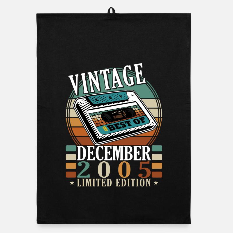 Édition limitée Vintage décembre 2005 Torchon bio