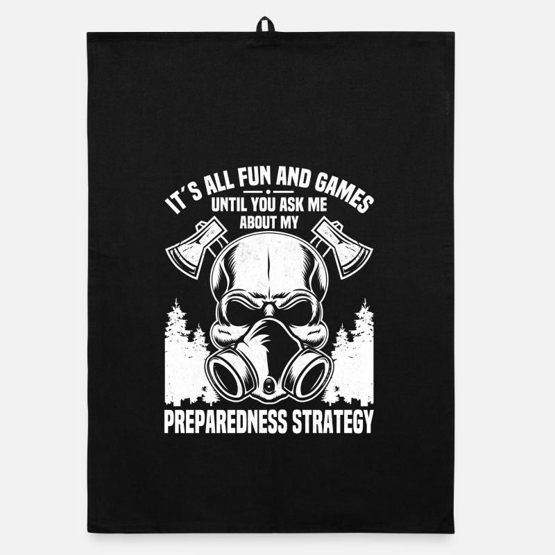 Survivalisme incontournable du Prepper Torchon bio