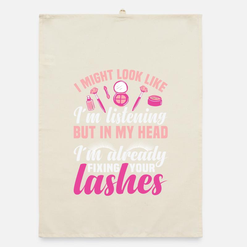 Technicien en extensions de cils pour cils Torchon bio