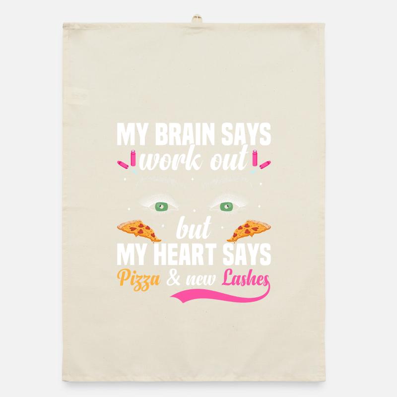 Lash Technician Eyelash Whisperer Lash Extension Organic dish towel