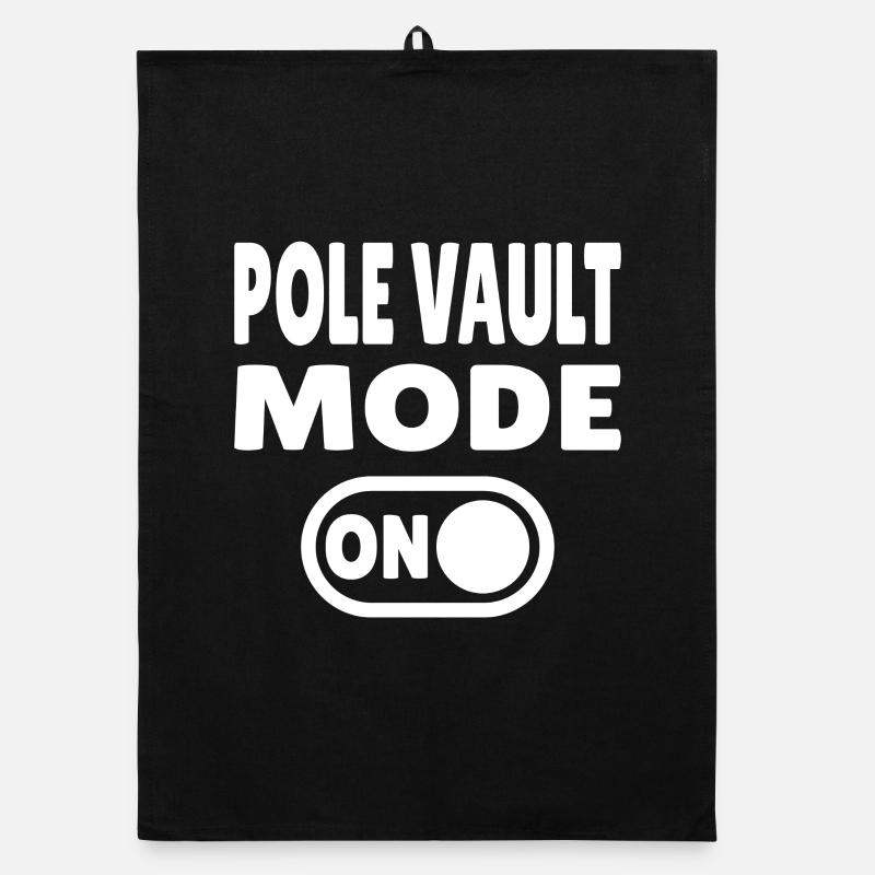 Pole Vault Mode ON – Stabhochsprung Organic dish towel