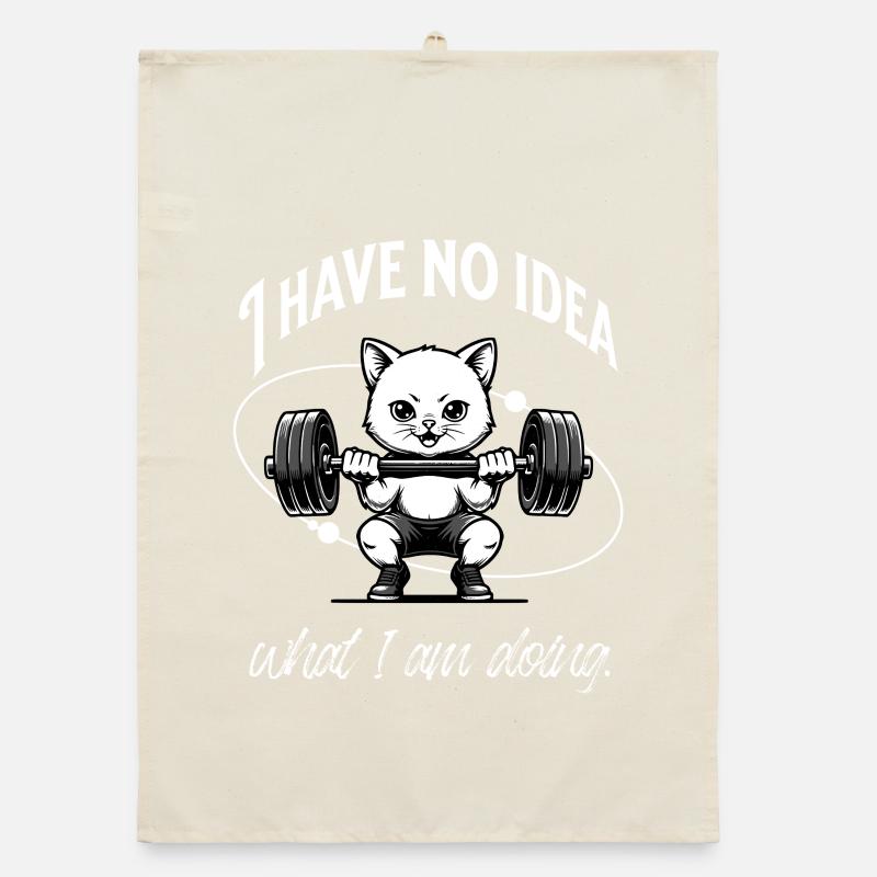 Gym Beginner | No Idea Organic Geschirrtuch