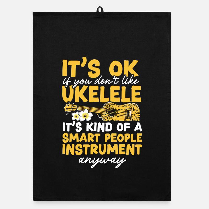 Ukulélé hawaïen ukele, c’est ok si Torchon bio