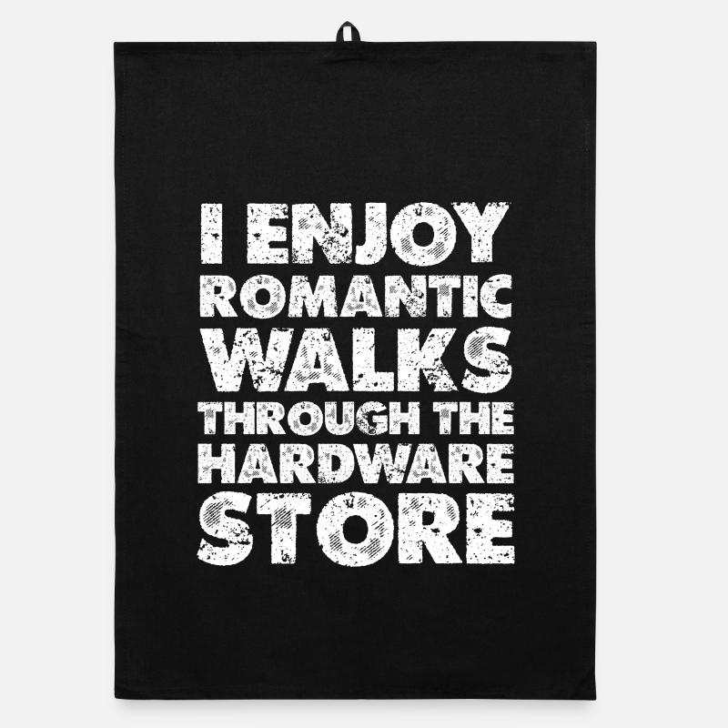 Romantic strolls through the hardware store Organic dish towel