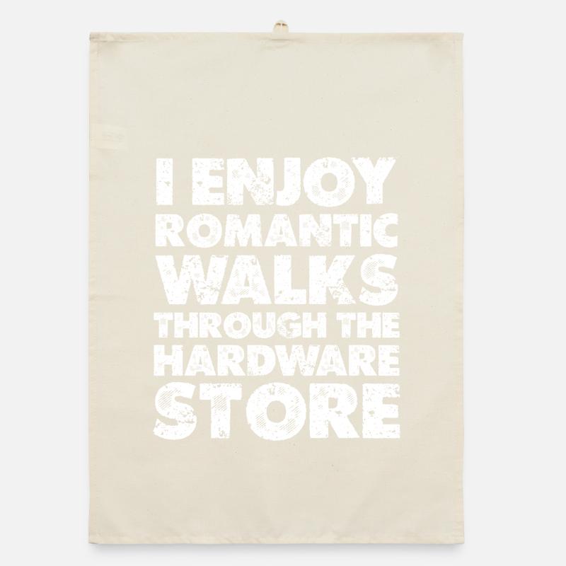 Romantic strolls through the hardware store Organic dish towel