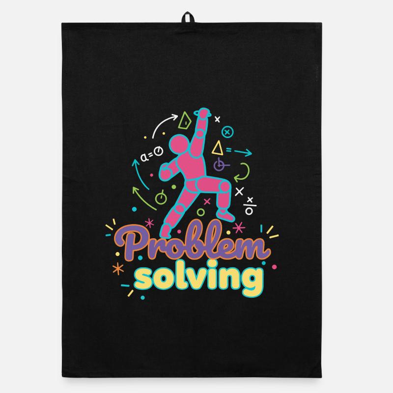 Problem Solving Climbing Rock Bouldering Fun Organic dish towel