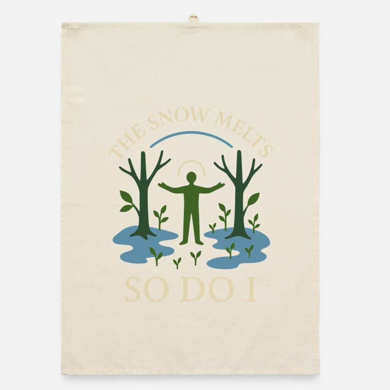 Remise à zéro mentale, Forest Walk Overthinker Torchon bio