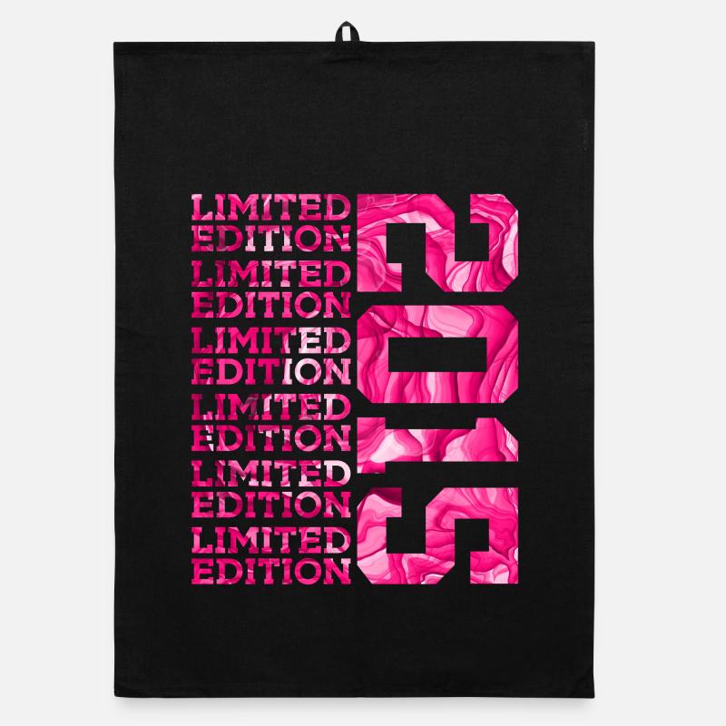 ÉDITION LIMITÉE 2015 11 ANS PINK 11E ANNIVERSAIRE Torchon bio