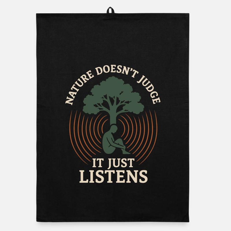 Remise à zéro mentale, Forest Walk Overthinker Torchon bio