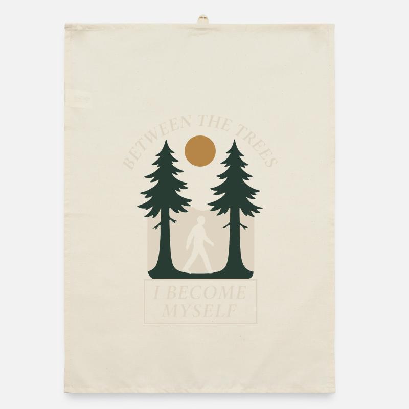 Remise à zéro mentale, Forest Walk Overthinker Torchon bio