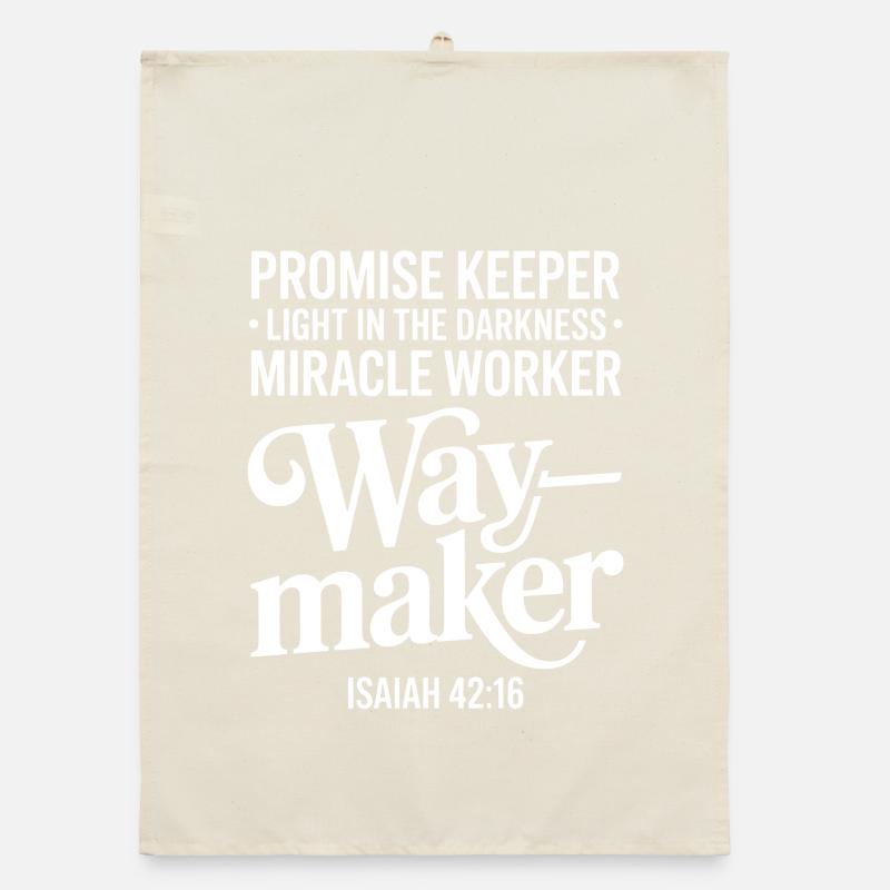 Waymaker Versprechensverse Organic Geschirrtuch