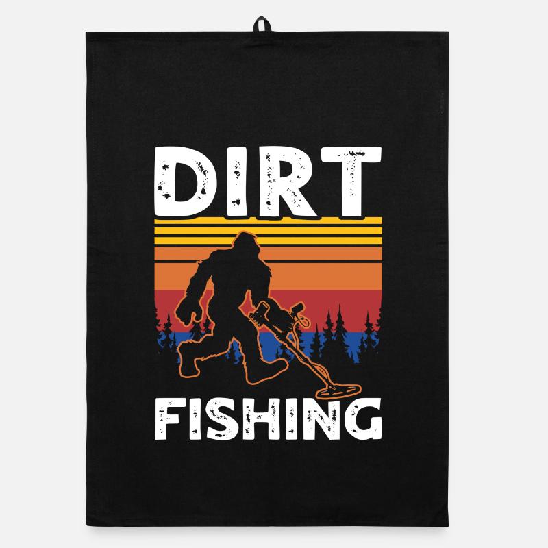 Pêche à la terre de sasquatch Torchon bio