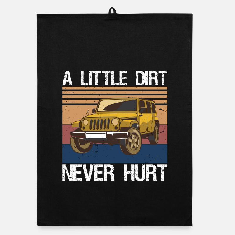 Offroad Racing Dad Off-Roading SUV UTV Car Organic Geschirrtuch