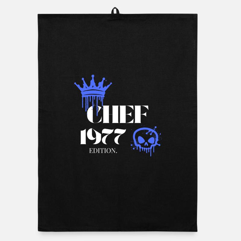 Édition Chef 1977 48 Déclaration d’anniversaire Torchon bio