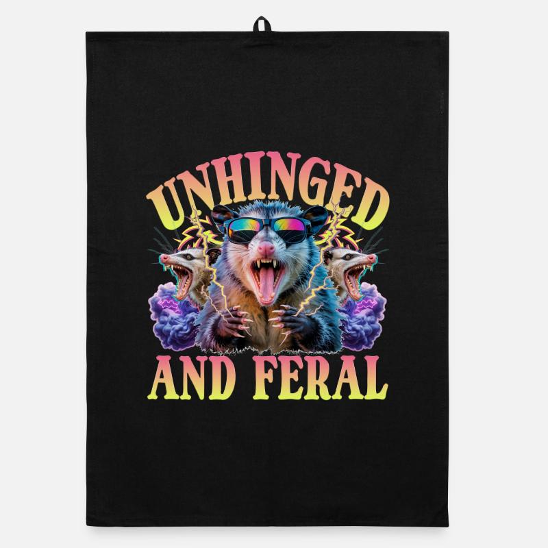 Drôle d’opossum Torchon bio