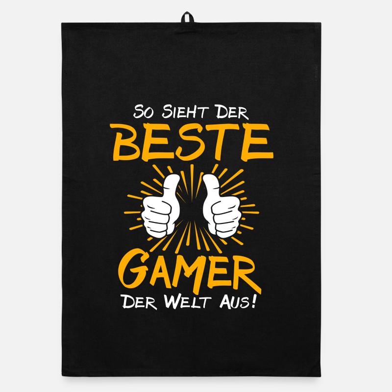 Gamer Gift Idea Organic dish towel