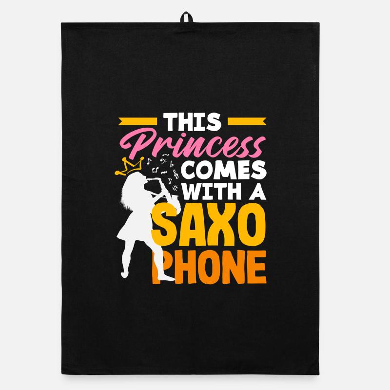 This princess comes with a Organic dish towel