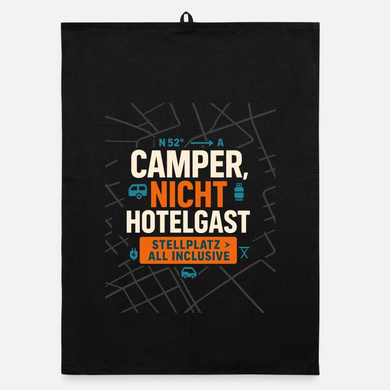 Campeur, pas client d’hôtel, fan de pitch Torchon bio