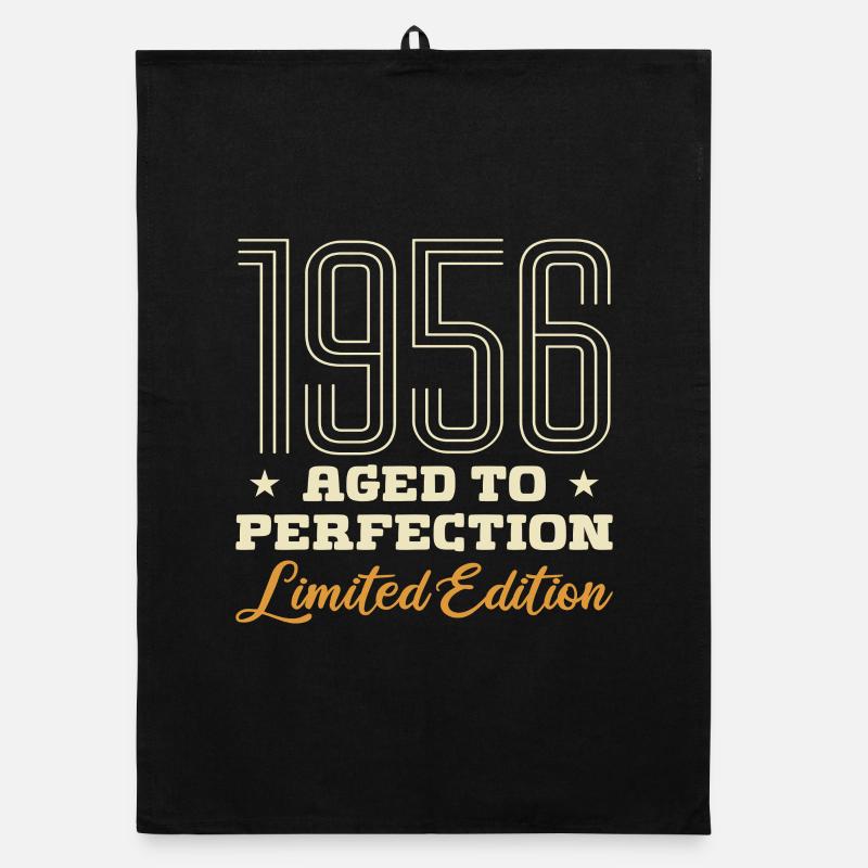 1956 Das Zeitalter der Perfektion 56 Geburtstagsgeschenk Organic Geschirrtuch