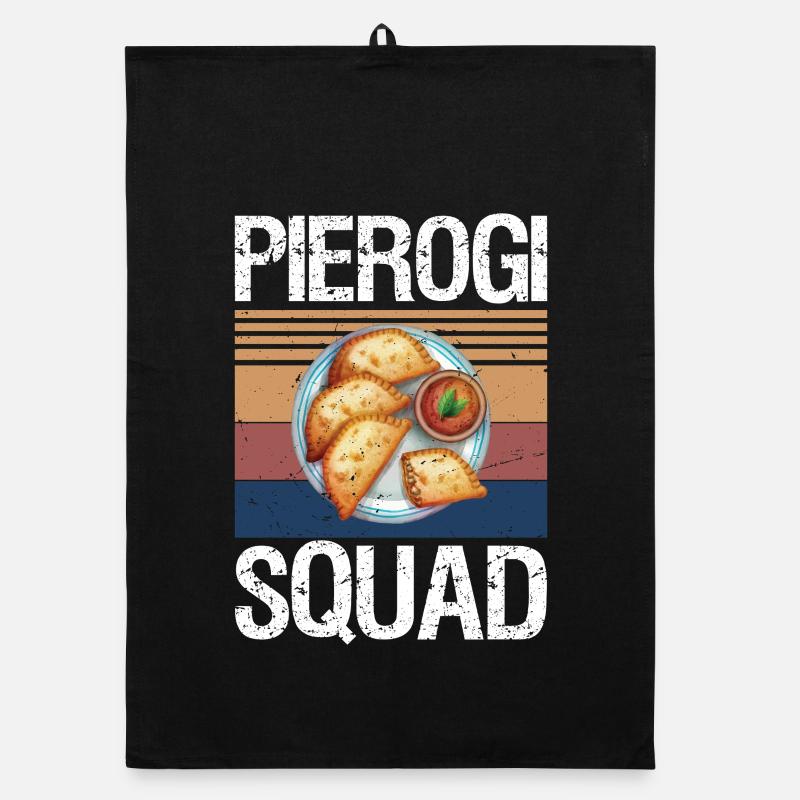 Pierogi Squad Poland Pierogi Organic Geschirrtuch