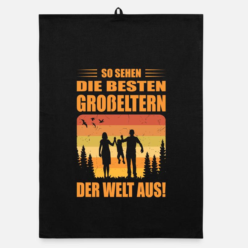  Beste Großeltern Der Welt Geschenke Oma Opa Organic Geschirrtuch