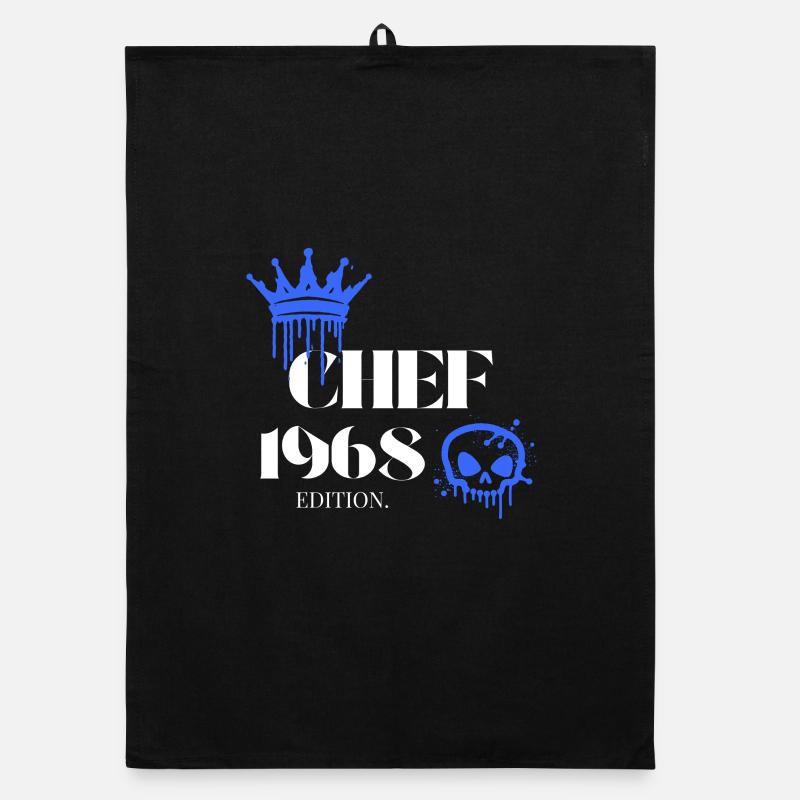 Édition Chef 1968 57 Déclaration d’anniversaire Torchon bio