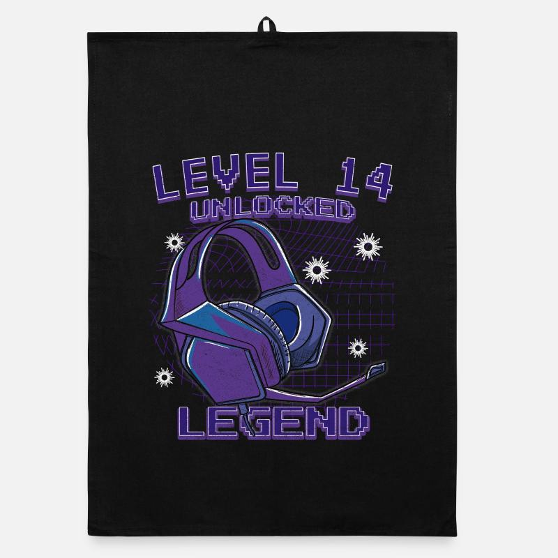 Level 14 Unlock Legend Organic Geschirrtuch