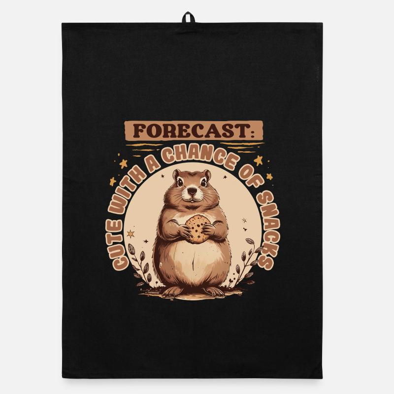 Marmotte du Jour sans fin Torchon bio