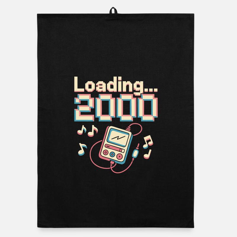 Conception de pixels Y2K – Chargement 2000 Torchon bio