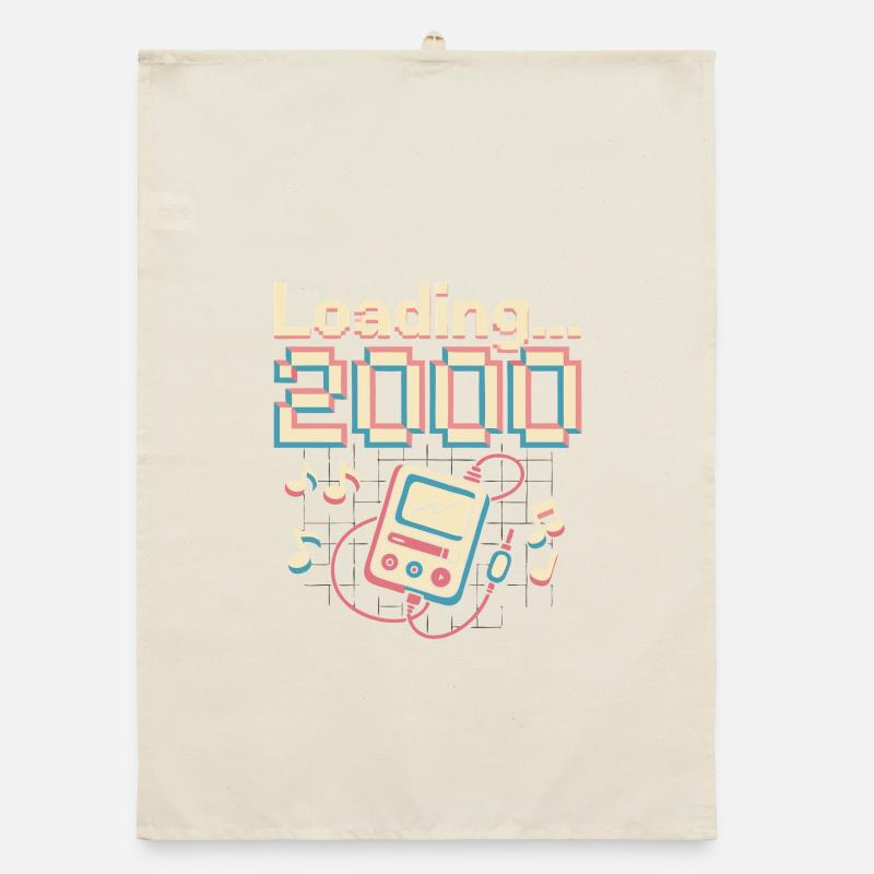 Conception de pixels Y2K – Chargement 2000 Torchon bio
