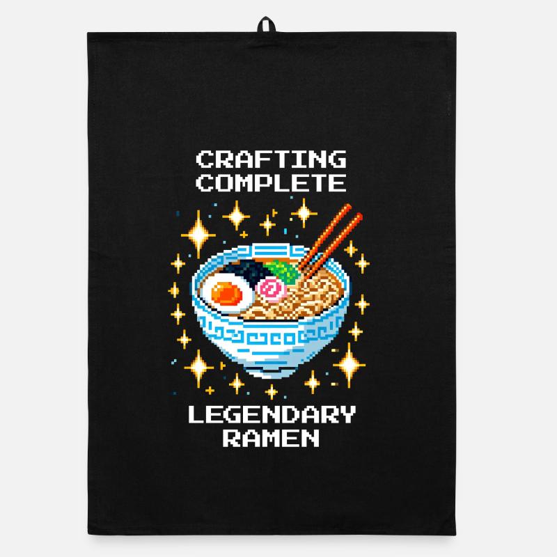 Crafting Done: Legendary Ramen Organic dish towel