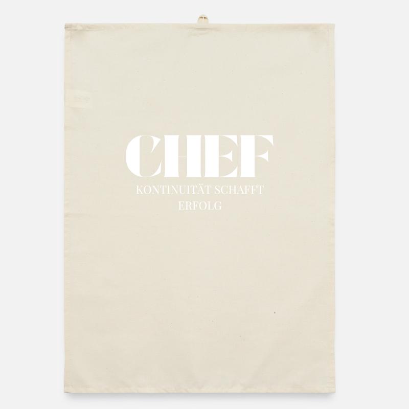 Continuity creates success Organic dish towel