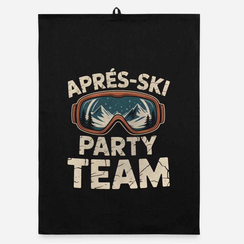 Apres Ski Team Organic Geschirrtuch