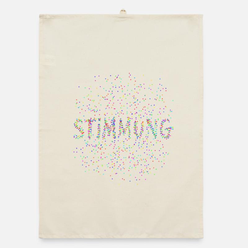 Carnaval - Carnaval - Atmosphère - Confettis Torchon bio